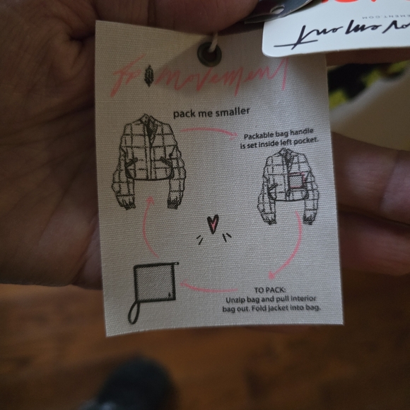 NWT Pippa Printed Packable Puffer Jacket S-M-L - Picture 11 of 11